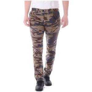 Daniele Alessandrini, Heren, Broeken, Groen, Maat: M Katoen,