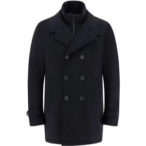 Herno, Heren, Mantels, Blauw, Maat: L