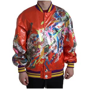 Dolce & Gabbana - Bomber Jacket - Oranje - Polyester