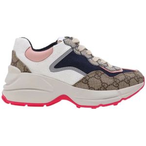 Gucci, Heren, Schoenen, Veelkleurig, Maat: 41 1/2 EU Leer,