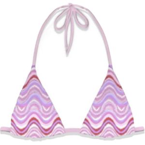 MC2 Saint Barth, Dames, Badkleding, Paars, Maat: M