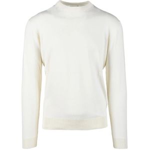 Filippo De Laurentiis, Heren, Truien, Wit, Maat: 3XL Katoen,