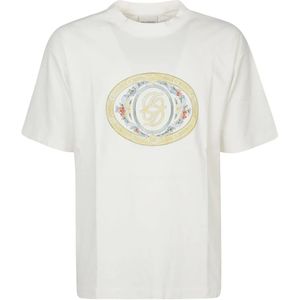 Drole de Monsieur, Heren, Tops, Wit, Maat: M