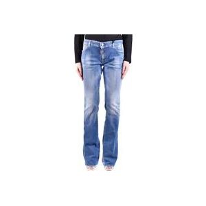 Dsquared2 Blauwe Slim Fit Dames Jeans Ss22 , Blue , Dames , Maat: XS