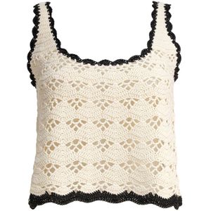 Zimmermann, Dames, Tops, Beige, Maat: M Katoen,
