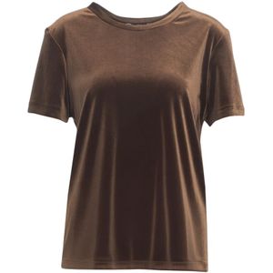 Gender, Dames, Tops, Bruin, Maat: L