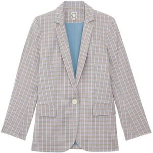 Ines de la Fressange Paris, Dames, Jassen, Veelkleurig, Maat: XS Leer,