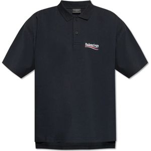 Balenciaga, Heren, Tops, Zwart, Maat: XS Katoen,