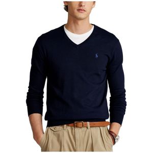 Ralph Lauren, Heren, Truien, Blauw, Maat: XL Katoen,
