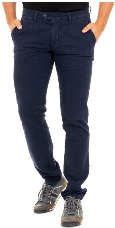 La Martina - Lange Broek - Donkergroen - 50% Katoen 25% Polyester 25% Viscose