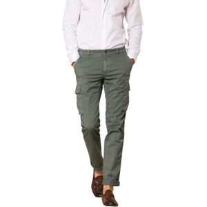 Mason's, Heren, Broeken, Groen, Maat: L Katoen,