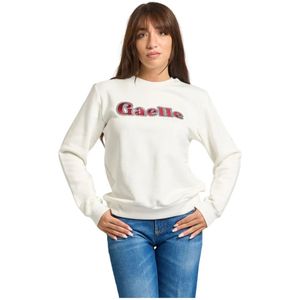 Gaëlle Paris, Dames, Sweatshirts & Hoodies, Wit, Maat: M