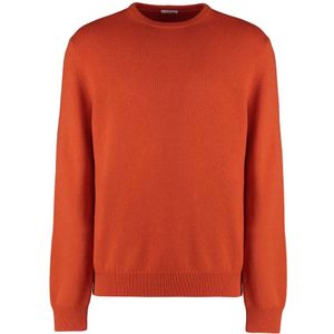 Malo, Heren, Truien, Oranje, Maat: 3XL Kasjmier,
