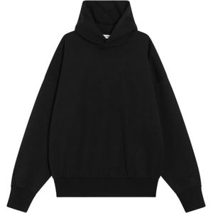 Fear Of God, Heren, Sweatshirts & Hoodies, Zwart, Maat: M Katoen,