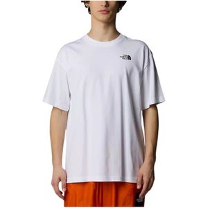 The North Face, Heren, Tops, Wit, Maat: L Katoen,