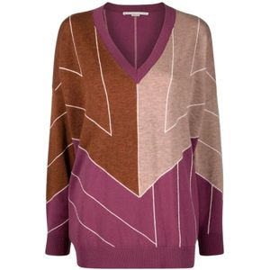 Stella McCartney, Dames, Truien, Veelkleurig, Maat: M Wol,