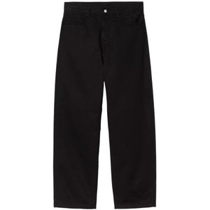 Carhartt Wip, Heren, Jeans, Zwart, Maat: W30