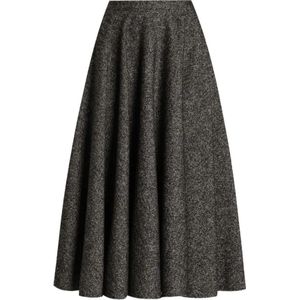 Dolce & Gabbana, Dames, Rokken, Grijs, Maat: S Wol,