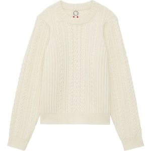 Ines de la Fressange Paris, Dames, Truien, Wit, Maat: L Wol,