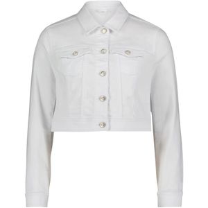 vera mont, Dames, Jassen, Wit, Maat: XS Denim,