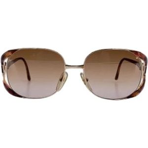 Dior Vintage, Dames, Pre-owned, Geel, Maat: ONE Size