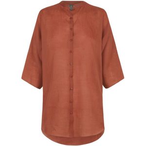 Cortana, Dames, Blouses & Shirts, Rood, Maat: 2XS Zijde,