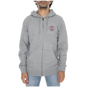 Vans, Heren, Sweatshirts & Hoodies, Grijs, Maat: XS Katoen,