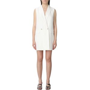 Tommy Hilfiger, Dames, Jurken, Beige, Maat: XS