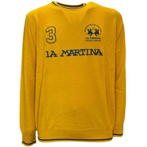 La Martina, Heren, Truien, Geel, Maat: L