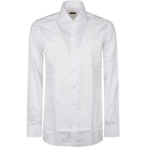 Barba Napoli, Heren, Overhemden, Wit, Maat: 3XL Katoen,