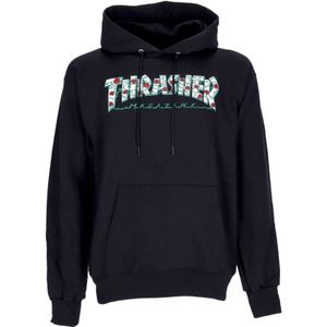 Thrasher, unisex, Sweatshirts & Hoodies, Zwart, Maat: M Katoen,
