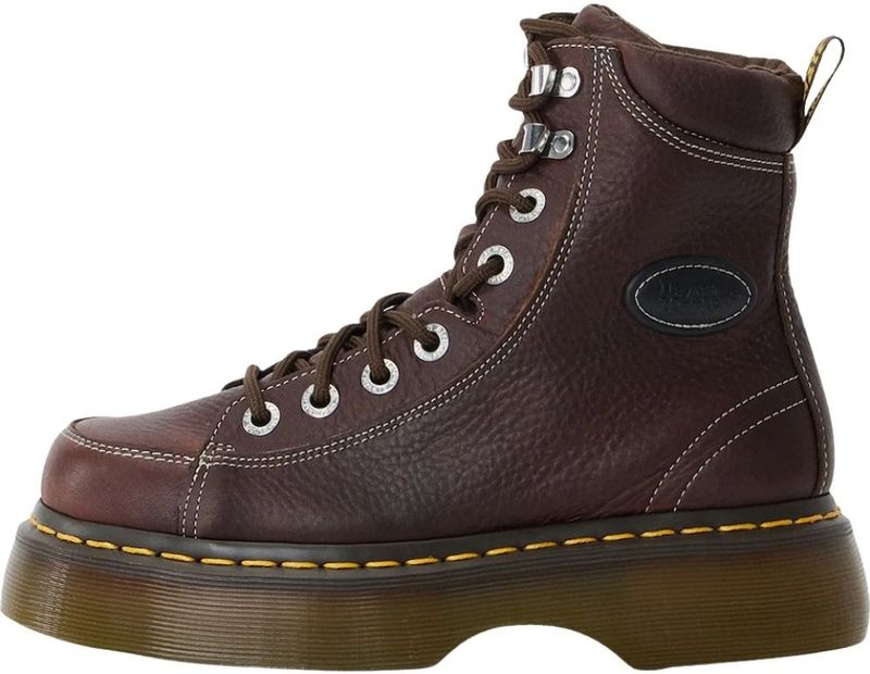 Dr. Martens - Buzz 8-Eye Boot - Leren Schoen - Bruin