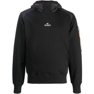 Parajumpers, Heren, Sweatshirts & Hoodies, Zwart, Maat: XL Katoen,