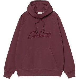 Carhartt Wip, Heren, Sweatshirts & Hoodies, Bruin, Maat: XS Katoen,