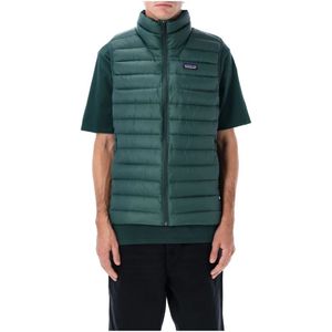 Patagonia, Heren, Jassen, Groen, Maat: XL Nylon,