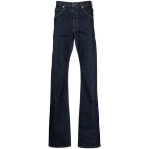 Maison Margiela, Heren, Jeans, Blauw, Maat: W26 Katoen,
