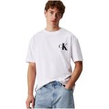 Calvin Klein Jeans - T-shirt - Zwart - Katoen - Regular Fit