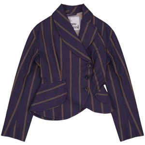 Vivienne Westwood, Dames, Jassen, Paars, Maat: XS Katoen,