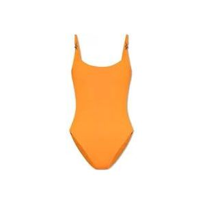 Versace Eendelig badpak , Orange , Dames , Maat: M