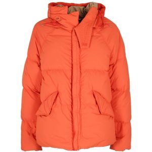 Ten C, Heren, Jassen, Oranje, Maat: L Leer,