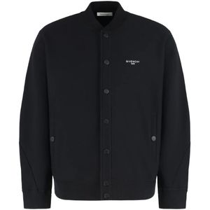 Givenchy, Heren, Jassen, Zwart, Maat: M Katoen,