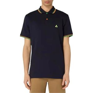 Peuterey, Heren, Tops, Blauw, Maat: S