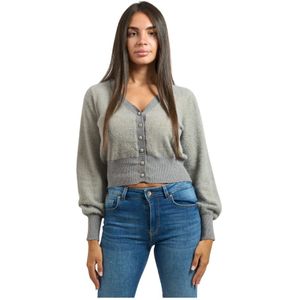 YES Zee, Dames, Truien, Grijs, Maat: XS