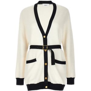 Bally, Dames, Truien, Wit, Maat: 2XS Nylon,