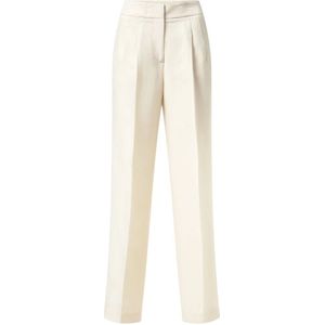 Peserico, Dames, Broeken, Wit, Maat: XS