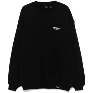 Represent, Heren, Sweatshirts & Hoodies, Zwart, Maat: XL Katoen,