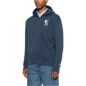 MC2 Saint Barth, Heren, Sweatshirts & Hoodies, Blauw, Maat: L
