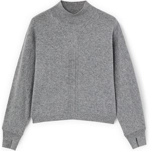 Motivi, Dames, Truien, Grijs, Maat: XS Kasjmier,