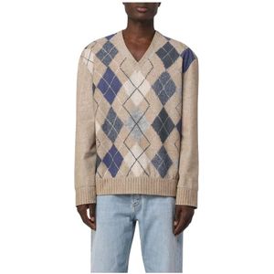 Bottega Veneta, Heren, Truien, Beige, Maat: M