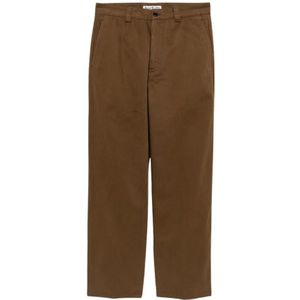 Acne Studios, Heren, Broeken, Groen, Maat: L